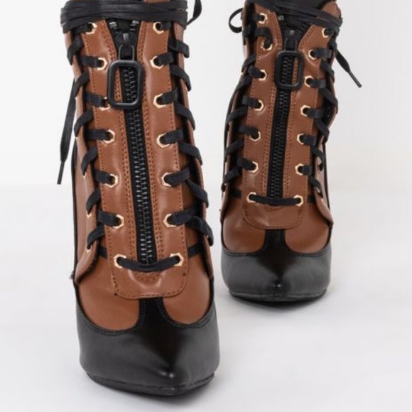 AZALEA WANG TOUGH TO LOVE STILETTO BOOTIE - Picture 4 of 5